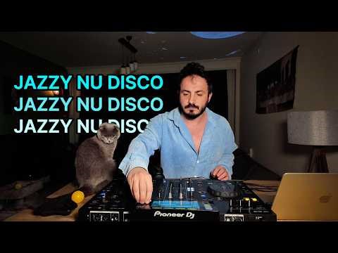 Late Night Nu Disco House 🎷🪩 | Retro Jazzy Grooves | B2B Nyx 🐾