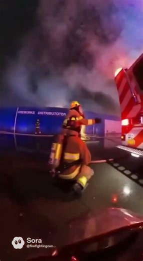 Firefighter Body Cam: Massive Firework Factory Fire Turns Into Explosion Nightmare