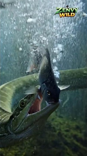 Underwater Snake POV Hunt 🐍💦 | You’ve Never Seen This Before! #wildlife #pov #viralvideo #nature