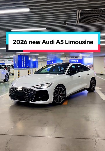 Unboxing the 2026 Audi A5 Limousine quattro