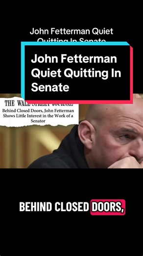 fine for Fox News an hour later. That’s the WSJ’s new report on Sen. John Fetterman dodging hearings, funerals, and constituents while chasing conservative media hits. The Wall Street Journal report, published September 4, 2026, is based on interviews with more than a dozen former staffers and lawmakers plus internal texts and records. Fetterman reportedly canceled on three paralyzed veterans in June, claiming illness, then did a live Fox News hit on Israel/Iran shortly after. He skipped 11 of 1