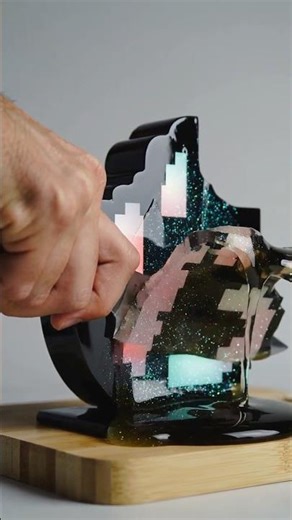 AI Knife Slices Jelly TikTok Logo! 😱 Insane ASMR Explosion 🎵