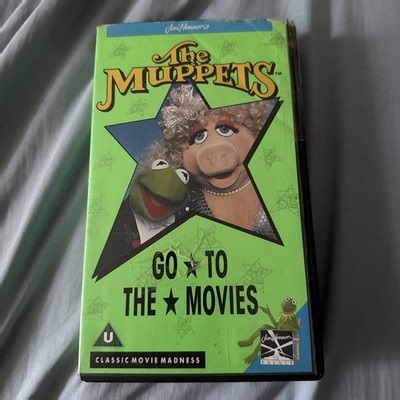 The Muppets Go To The Movies VHS rare  Jim Henson Muppet video UK release | eBay