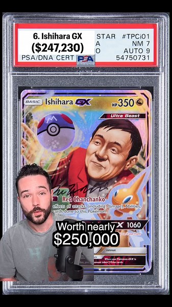 The Top 10 most EXPENSIVE Pokémon cards of all-time…do u have any? 🤯💸 #pokemon #pokemoncards #collectibles #fyp #foryou
