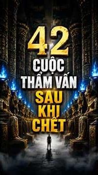42 Vị Thần Đang Chờ Phán Xét Bạn Sau Khi Chết