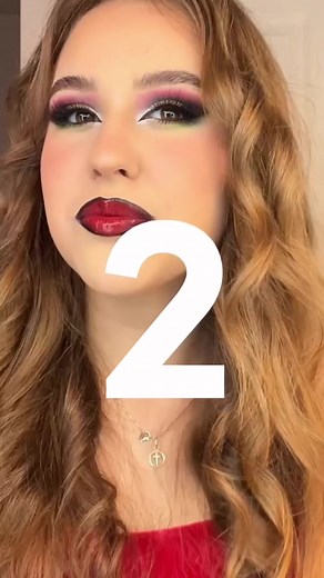 LOVE HOW IT TURNED OUT!!! #christmas2022 #makeup #revengemakeup #tutorial #fyp