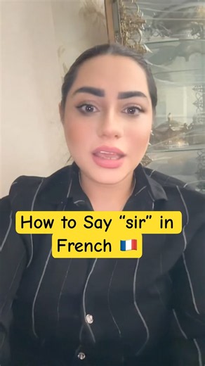 How to Say “Mr.” in French 🇫🇷 #shortvideo