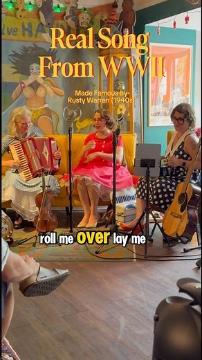 This version of Roll Me Over is Inspired by ‪@rustywarrenknockersup‬ #vintage #ww2 #noveltysong
