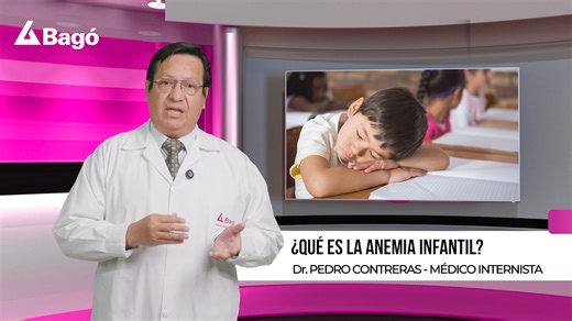 🩸 ¿Qué es y qué causa la anemia infantil? 👶 En el Perú, el 43,1% de niñ@s de 6 a 35 meses padecen anemia, según la ENDES 2023. Las principales causas son la falta de hierro en la dieta y condiciones de salud. Una alimentación rica en nutrientes es clave para prevenirla. (Fuente: INEI) 👉 Te invitamos a conocer más sobre la anemia infantil en este video. _____________________________ Síguenos en nuestras redes sociales 🔵 Facebook: https://www.facebook.com/LaboratoriosBagoPeru 🔵 Instagram: htt