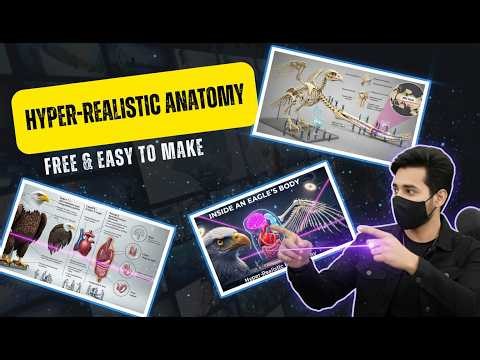 How to Make a Hyper Realistic Eagle Anatomy Video AI Animation Tutorial