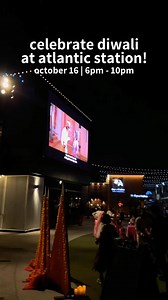 The festival of lights is returning to Atlantic Station on October 16! 🪔⁠ ⁠ Celebrate #Diwali with the 2011 Bollywood film Zindagi Na Milegi Dobara, mehndi art, dance performances, and Indian cocktails, beer, & food from NaanStop! See you there! 🥳 | Atlantic Station