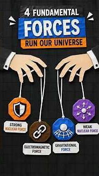 The Four Forces That Run the Universe #Physics #FundamentalForces #Gravity