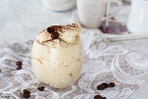CREMA FREDDA AL CAFFÈ' ricetta dolce al cucchiaio crema caffè