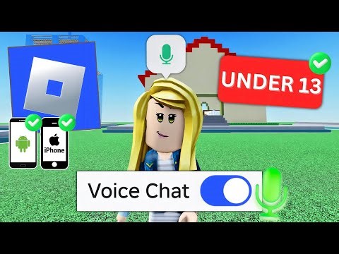 How to Get Voice Chat on Roblox (Under 13) Mobile Tutorial
