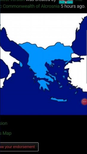 I made my own map on NationStates now! 😄🥳