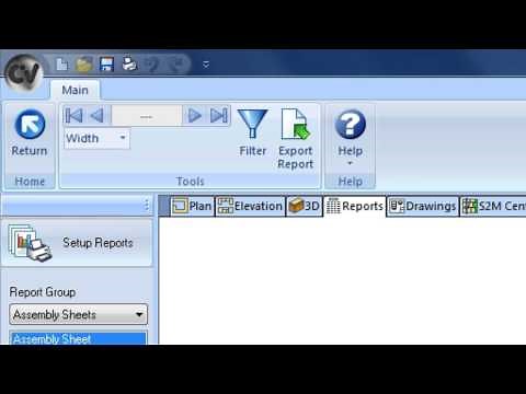 Generating Reports in Cabinet Vision