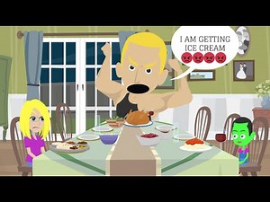 Childish Dad Wants Ice Cream for Dinner