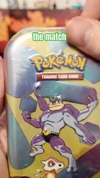 Pokemon scarlet and violet 151 mini tin opening #machamp #pokemon #pokemontcg