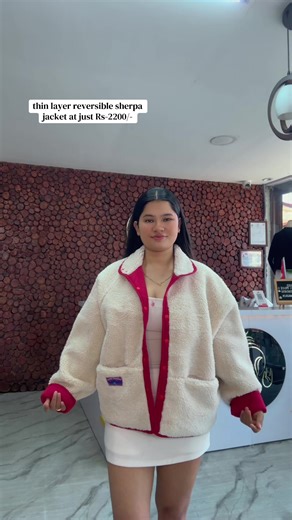 Reversible Sherpa Jacket Available in Multiple Colors