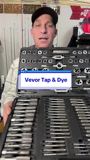 Vevor Nut and Bolt Thread Tap and Dye Set Overview