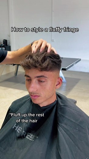 How to Style a Fluffy Fringe | Hair Tutorial