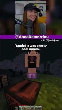 The lighting was a paid actor #minecraft w/ ‪@jamiejoan‬