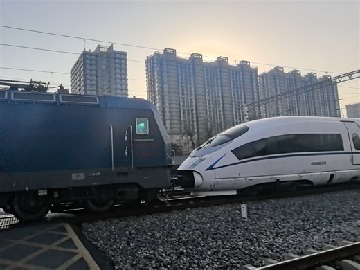 00147次水南庄道口正常，无火回送CRH380B-3742，本务京局唐段HXD3C 1009