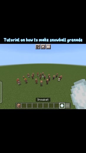 Minecraft Grenade Snowball Tutorial