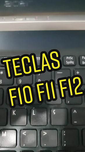 Funções das Teclas F10, F11 e F12 no Computador