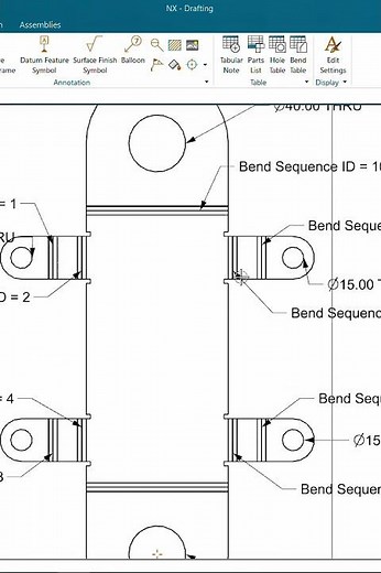 How to Create Sheet Metal Bend table with NX | NX Sheet Metal Tutorial | Sheet Metal Flat Pattern