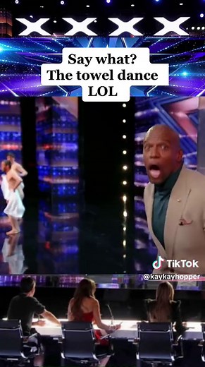 The towel dance Americas Got Talent@AGT Global #towel #amercasgottalent #funnydance #funnydancevideo #toweldance #dontdropthetowel