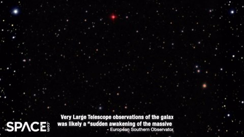 Massive Black Hole Has 'Awakened' In Galaxy SDSS1335+0728