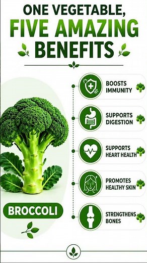Eat Broccoli Daily: 5 Amazing Health Benefits 🥦💚
