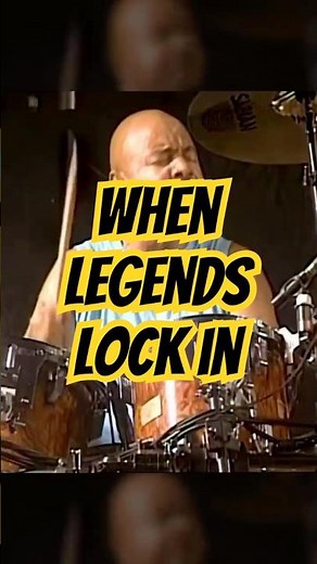 Two Legends. One Drum Moment 🥁 | Phil Collins & Chester Thompson #drums