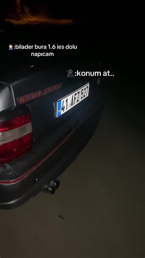 Gecenin öfkesi💨😶‍🌫️#opelvectra #gt #2.0#ecotect#1995#opel#vectra#akasa