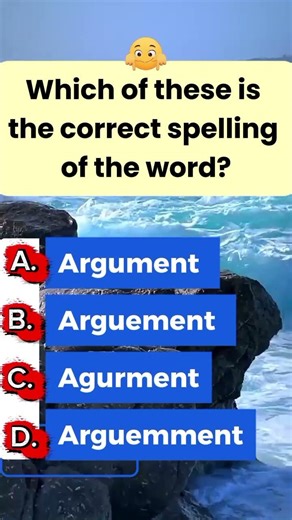 80% already failed this. Choose the correct spelling #youtube #school #education #spellingtests