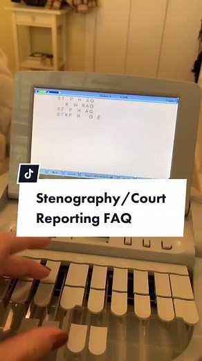 How Does a Stenographer Machine Work? | Courthouse Computer