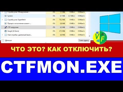 CTFMon.exe: что это — CTF загрузчик Windows 10?
