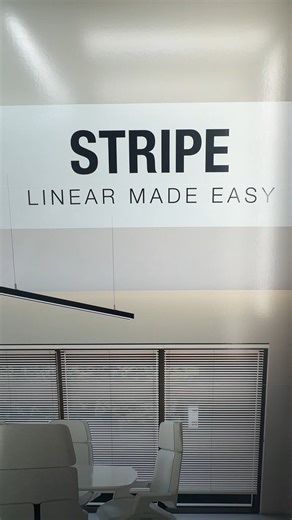 Liteline on Instagram: "Spotlighting our brand-new STRIPE display ⚡ Featured in our training center, this display highlights the many mounting options of STRIPE, from mounting brackets to surface and suspended installations. This sleek plug-and-play system demonstrates the simplicity of linear lighting without compromising on looks. From creative configurations to geometric shape, STRIPE's modular design allows for clean linear layouts and bold designs for corridos, bathrooms vanities, kitchen i