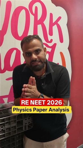 Re-NEET 2026 Physics Paper Analysis💯 #pw #neet #physicswallah