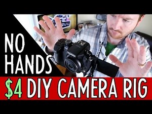 $4 DIY No-Handed Camera Rig // $5 DIY Monopod // $1 Ball Head!