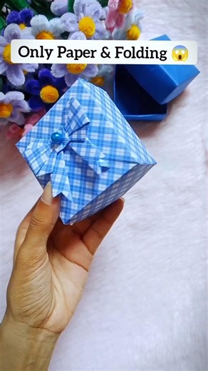 DIY Paper Box 📦 | No Tools 😍| Easy Origami #shorts