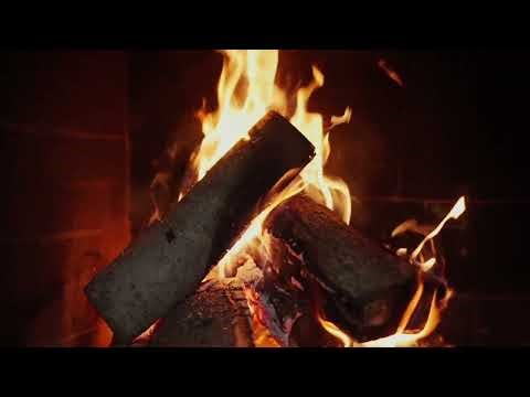 Fire Background Loop 10 Minutes | Relaxing Fireplace 🔥