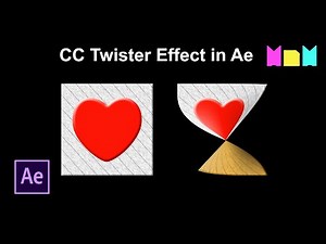 CC Twister Effect Animation in Ae | After Effects Tutorial