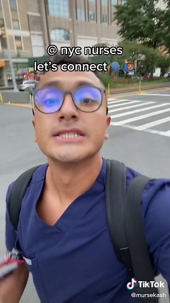 Theres a new nurse in town🗽 #nyc #nursesoftiktok #nursing #pediatricnurse #network #murses #nurses #nycnurses #nursestiktok #letsconnect