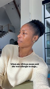 African moms and their non-existent allergies, who can relate😂💀 #african #congolese #humor #dogs #goldendoodle | Style Fit Fatty