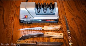 Knife Sharpening at its Finest: Chef's Choice Trizor XV Sharpener EdgeSelect Model 15