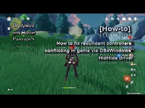 [How-To] Fix redundant controllers conflicting in game via DS4Windows' HidHide driver | วิธี
