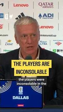 Dechamps REACTS to Spain loss ❌ | "The players are inconsolable"