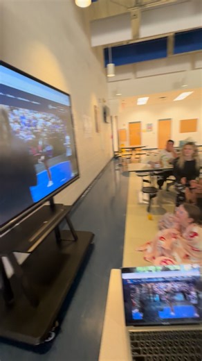 ✨ Your RMS cheer girlies kicked off the morning with the cutest pajama watch party! ✨ We gathered together to cheer on our favorites — Ridgeland High School Cheerleaders — as they took the floor at STATE! 📣💙🖤 So proud of all the hard work these athletes poured into their season. Way to leave it all on the mat, ladies! 🌟 | RMS Cheer